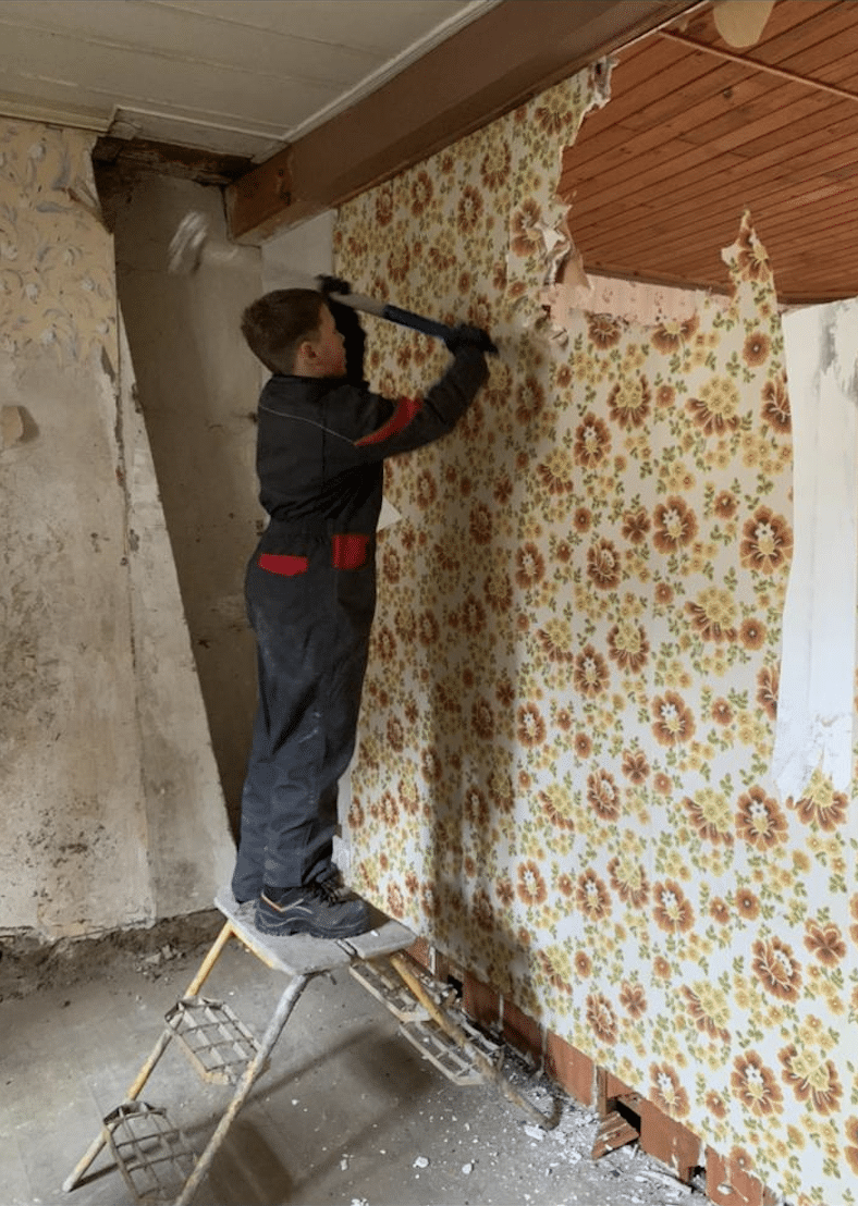 rénovation gite la bohème cantal